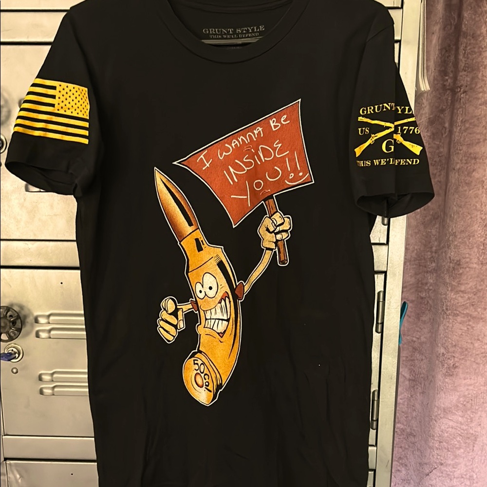 Grunt Style Black Graphic T-Shirt - Picture 4 of 12